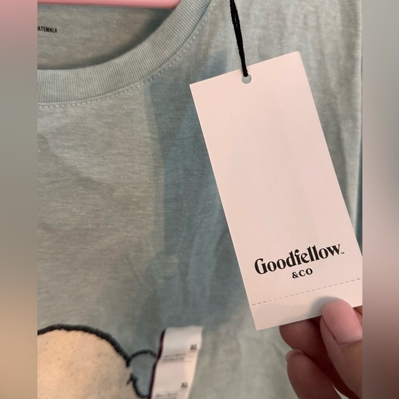 Goodfellow & Co Surfer Charlie Brown/Woodstock Tee size XL NWT - Picture 4 of 10